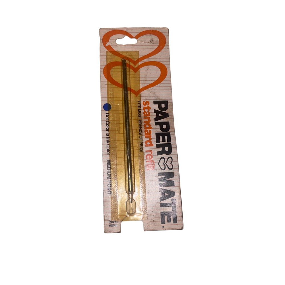 Vintage Paper Mate Jumbo PowerPoint Refill Blue Medium USA (Sealed & Untested)‎